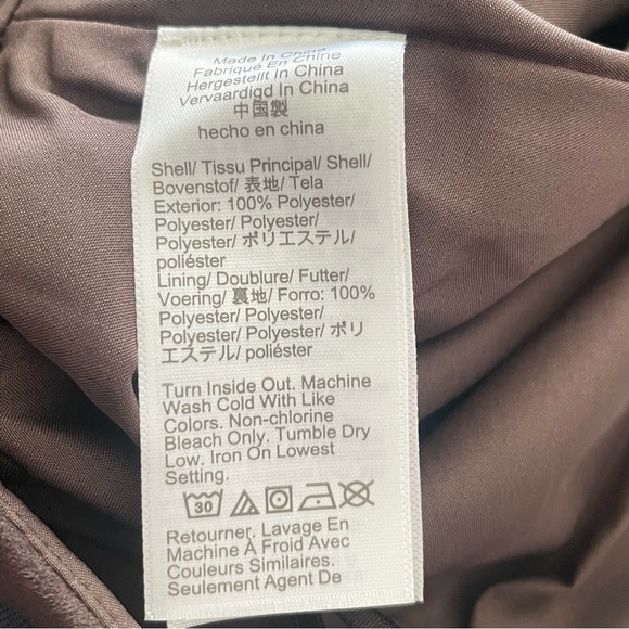 NWT J. Crew Faux Suede A-line Mini Skirt in Brown / Deep Chocolate Size 8 - Picture 9 of 9